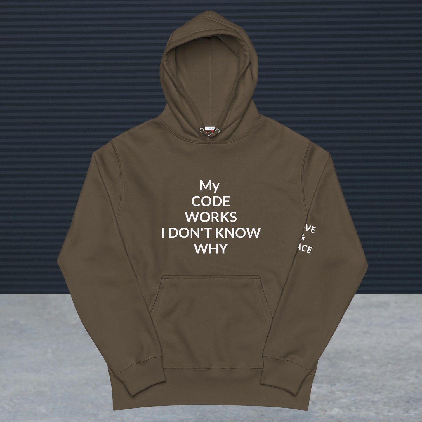 Keep Coding pullover hoodie