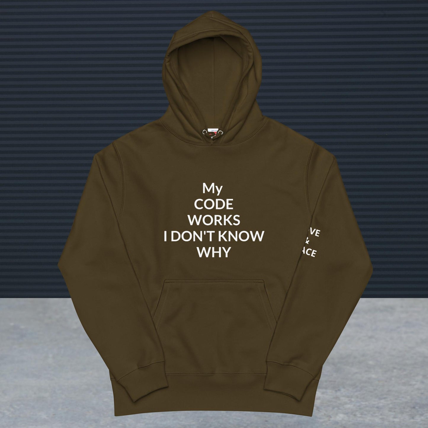 Keep Coding pullover hoodie